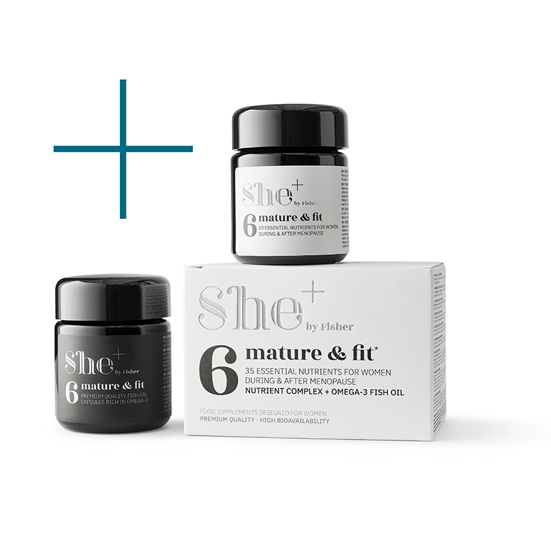 She+ Mature & Fit complement alimentaire menopause